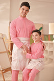Baju Melayu Kids Couture Bespoke Fit - Bubblegum