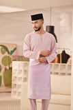 Baju Melayu Teluk Belanga Deluxe Smart Fit - Pale Lilac
