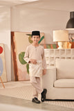 Baju Melayu Kids Teluk Belanga Deluxe Smart Fit - Moonlight