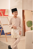 Baju Melayu Kids Teluk Belanga Deluxe Smart Fit - Moonlight