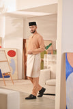 Baju Melayu Teluk Belanga Deluxe Smart Fit - Cafe Creme