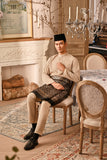 Baju Melayu Luxury Bespoke Fit - Warm Sand