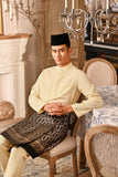 Baju Melayu Luxury Bespoke Fit - Baby Yellow
